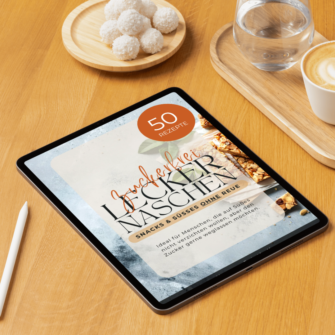 Rezeptbuch: Zuckerfrei lecker Naschen - Süßes ohne Zucker