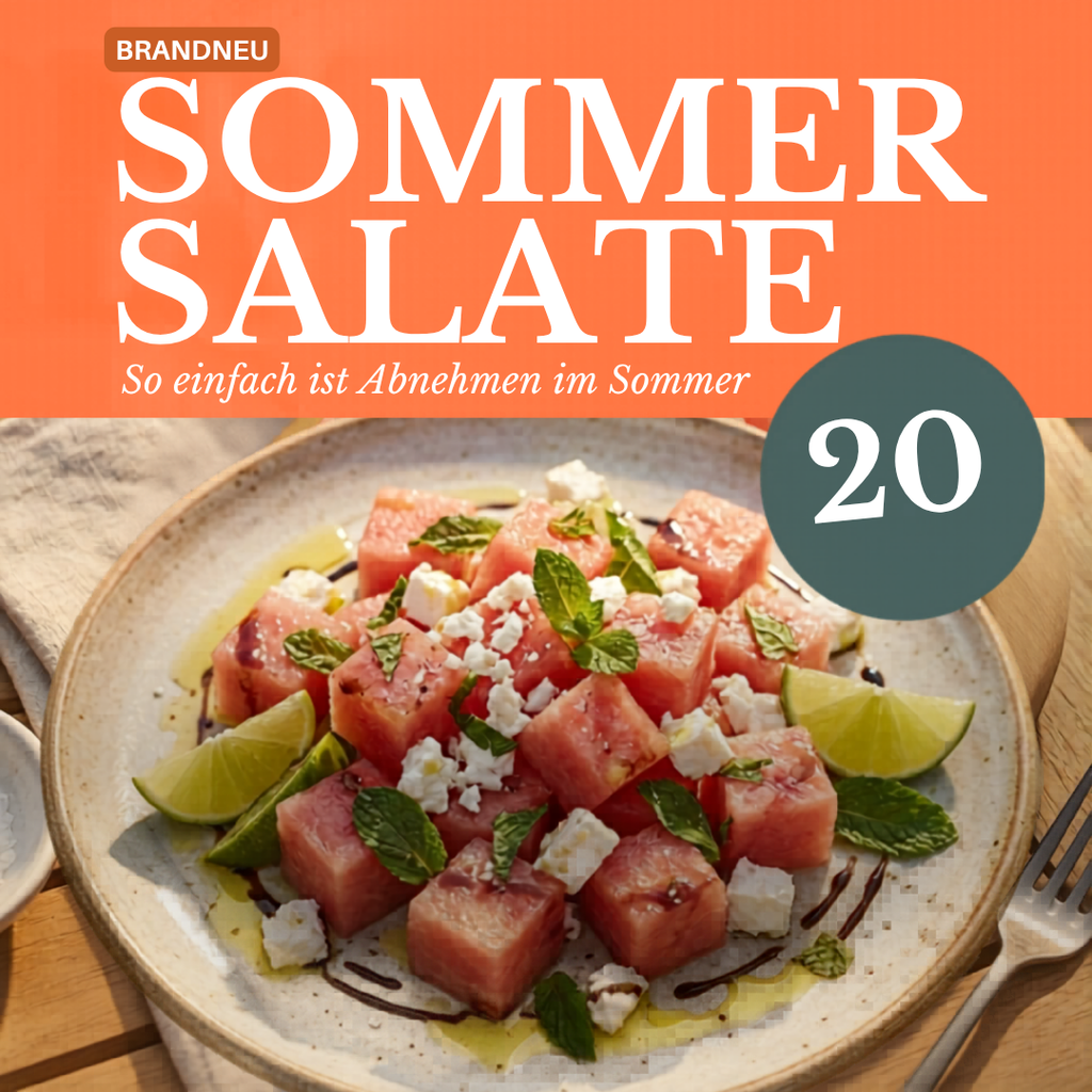 Rezeptbuch: Leckere Sommersalate - leicht durch den Sommer