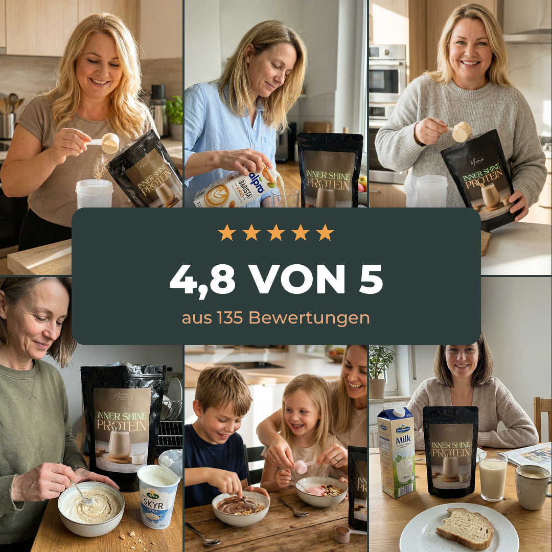 Kundinnen mit Inner Shine Protein. 4,8 von 5 aus 135 Bewertungen.