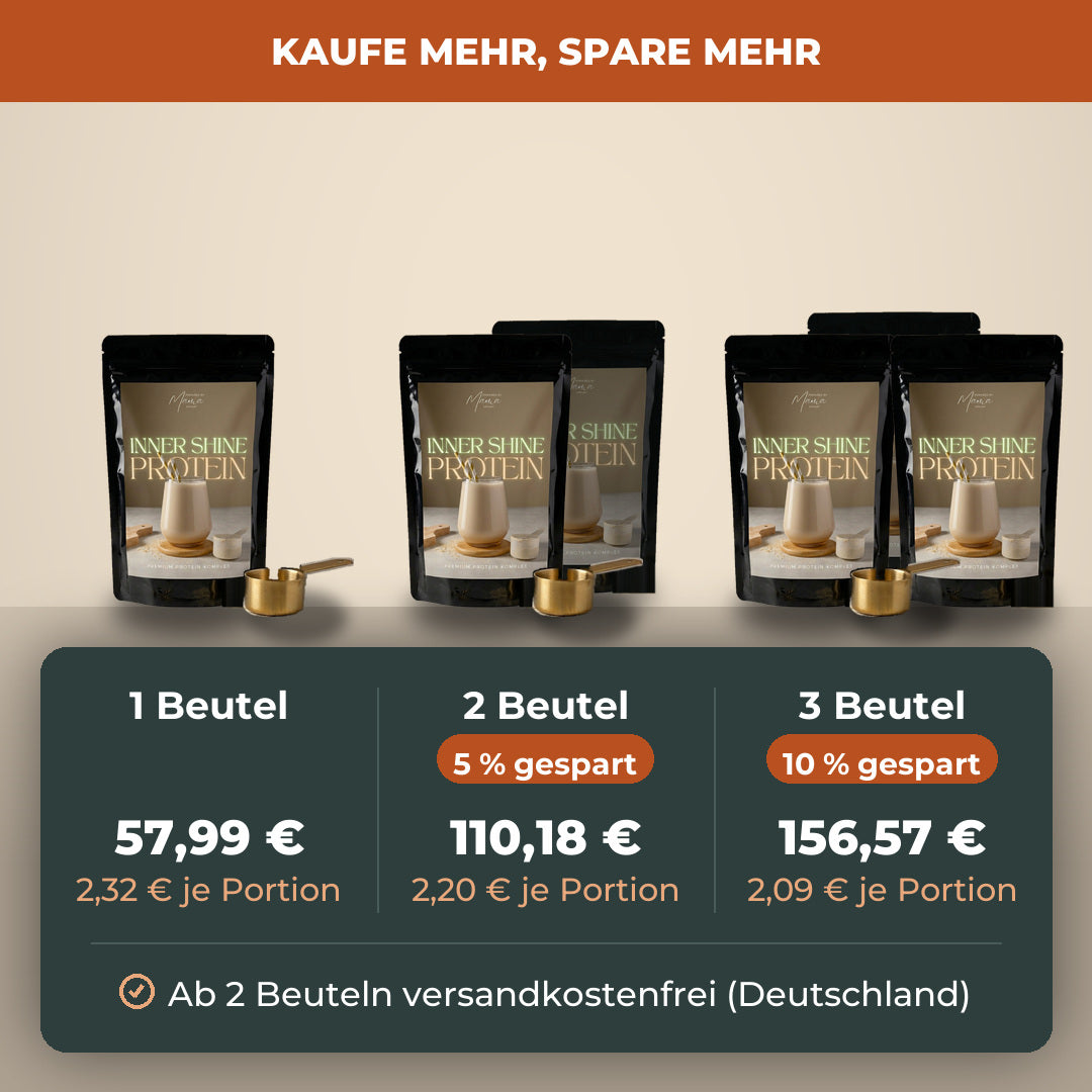Mengenstaffel: 1 Beutel 57,99 Euro, 2 Beutel 110,18 Euro mit 5 Prozent Ersparnis, 3 Beutel 156,57 Euro mit 10 Prozent Ersparnis. Ab 2 Beuteln versandkostenfrei in Deutschland.